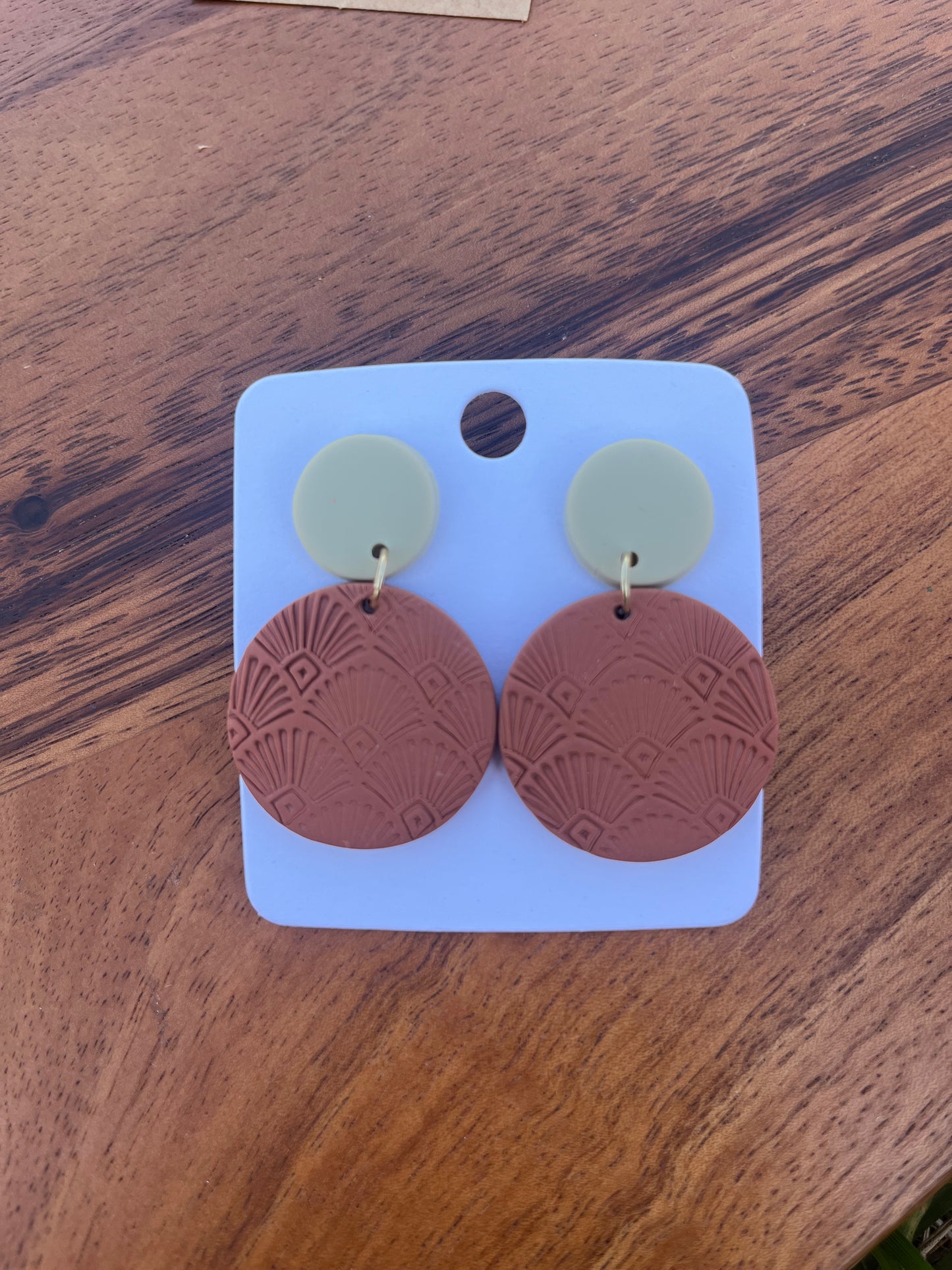 Clay earrings